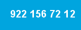 922 156 72 12 922 156 72 12